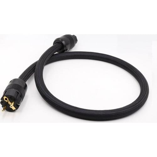Hight Quality Audio Power Cable Cord Schuko US IEC Plug Hi-Fi