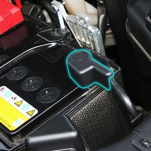 Car Battery Protection Cover Anode Negative Protective Cover Cap For NISSAN X-Trail XTrail Rogue T31 T32 2014-2018 Car Styling