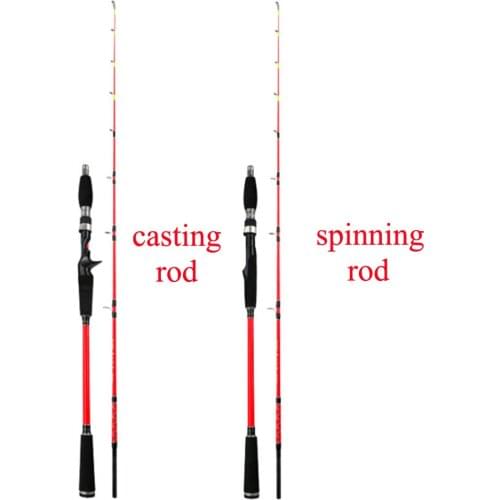 2021 Slow Jigging Fishing Rod 1.5M 1.68M 1.8M Spinning/Casting Boat Ocean Jig Rods Solid Tip Carbon Fiber Sea Raft Rod Pole