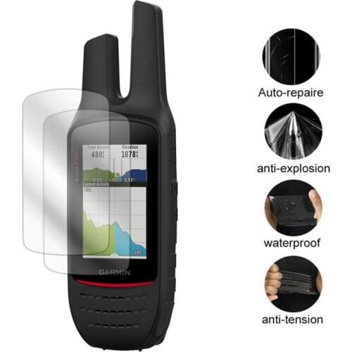 3x Soft Clear LCD Screen Protector Shield Protective Film Guard For Garmin rino 750/755T Handheld GPS Navigator Protection Cover