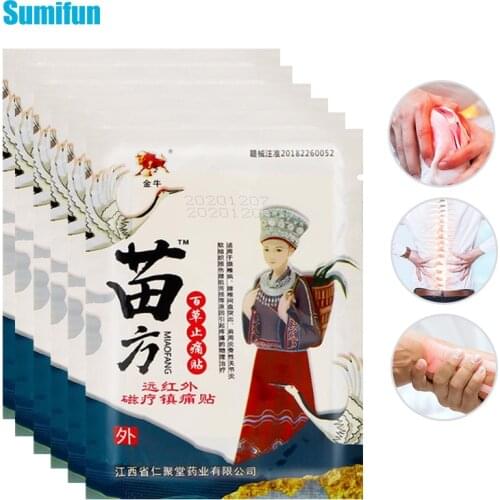 8/16/24Pcs Chinese Herb Extract Plaster Arthritis Neck Spine Muscle Cervical Spondylosis Pain Relieve Medical Patch Pain Killer
