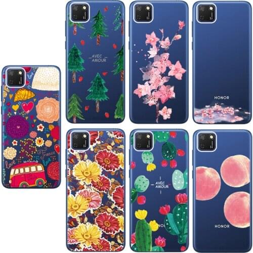 For Huawei Y5P Case Shockproof Silicone Ultra Thin Clear Soft TPU Case For Huawei y5p Cover for Huawei Honor 9s 9 S Bumper 5.45"