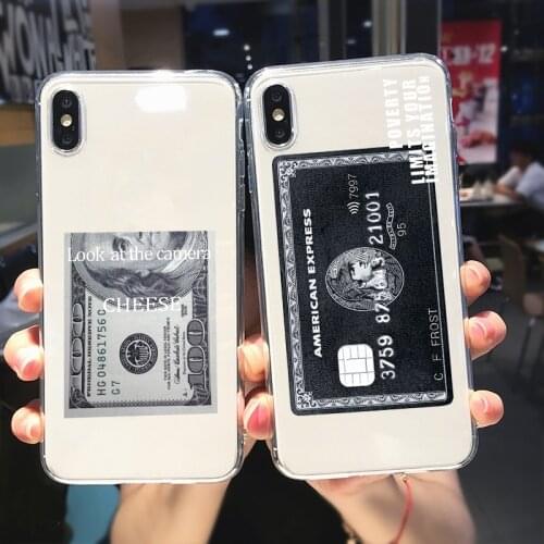 Money Dollar Banknote Cash Case For Samsung Galaxy S21 S20 FE Note 20 Ultra 10 9 8 S10 S10e S9 S8 Lite Plus Pro 2020 Clear Funda