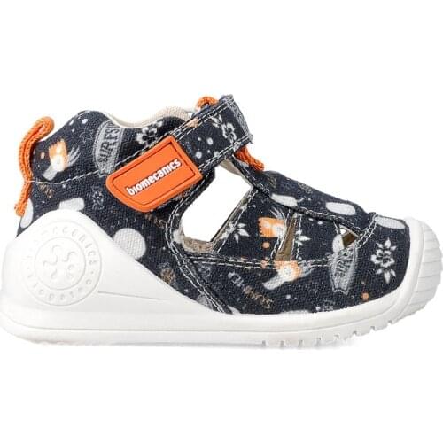 Childrens Biomecanics loneta sandals