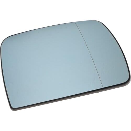 Door Wing Mirror Glass Heated Blue Right Driver Side For BMW X5 E53 99-06