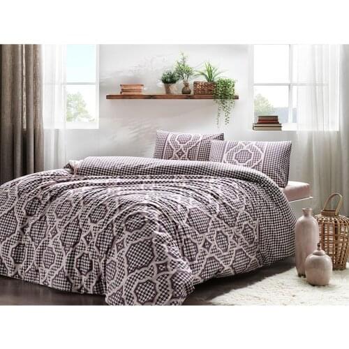SERESSTORE Crown Evana Double Duvet Cover Set Soft texture and vivid patterns 100% cotton