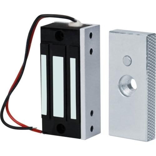 Electromagnetic Lock 60KG 12V Electronic Electric Magnetic Lock Cabinet Mini Door Locks 132lbs Holding Force for Entry Access
