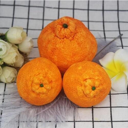 Soap Making Mold 3D Orange Fruit Candle Silicone Mold Form Handmade Resin Clay Crafts Cake Decorating Tools Plaster Crafts