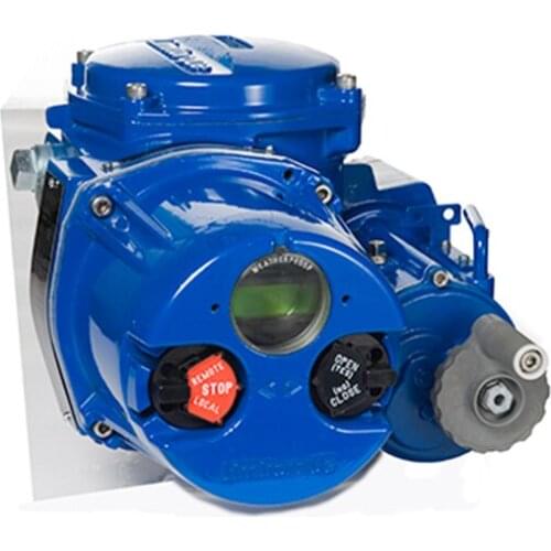 Limitorque QX 4-20 mA IP68 electric actuator valve spare parts with 3200MD positioner and Mark one valve