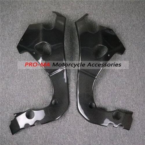 Motorcycle Frame Cover fiaring kits in Carbon Fiber For Honda CBR 1000RR 2017 2018 2019 Twill glossy weave