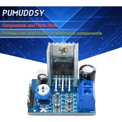 5PCS 6-12V Single Supply TDA2030A Audio Amplifier Board Module new