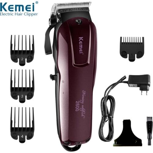 Powerful Hair Clipper Electric Hair Shaver Machine Beard Electric Razor Kemei Professional Hair Trimmer