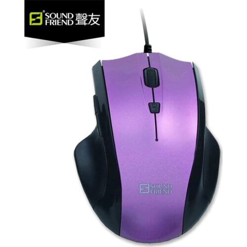 Wired Mouse 1200DPI Adjustable USB Desktop mouse Opitical Ergonomics Receiver Optical Computer Portable Gaming Mice 6 Buttons