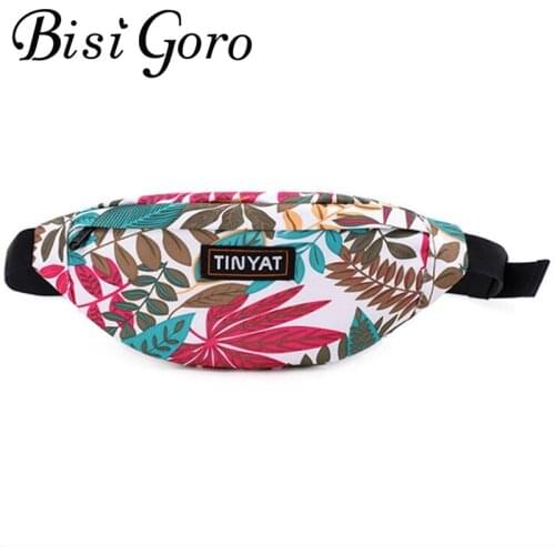 BISI GORO 2021 Nylon Fanny Pack Waist Packs Bag Vintage Waist Packs Belt Bag Phone Pouch Travel Waist Pack Unisex Small Wallet