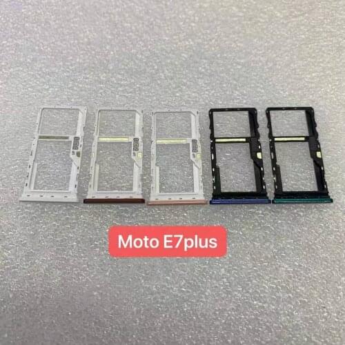 New Dual SIM Single SIM Card Tray Holder Slot for Motorola Moto E7 Plus XT2081-1