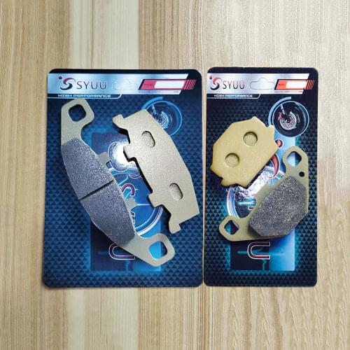 Front Rear Brake Pads For Kawasaki KLE 250 KLE250 95-01 KLE 500 KLE500 91-07 ZR 250 Ballus ZR250 ZZR EX ZZR250 EX250 90-02 GPZ