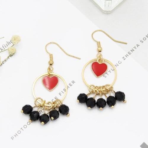 Earrings For Women 2018 New Fashion Statement Earrings Circle Vintage Geometric Earrings For Women Charm Jewelry