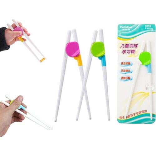 Training Helper Chopstick Fun Learning Chopsticks Super Cute Kids Baby Beginner Practical Chopsticks