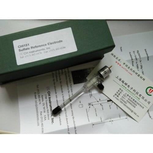 Chen Hua CHI151 mercury / mercury sulfate reference electrode mercury sulfate electrode glass reference electrode