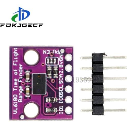 VL6180 VL6180X High Accuracy Range Finder Optical Ranging Sensor Module for Arduino I2C Interface Board IR Emitter Ambient Light