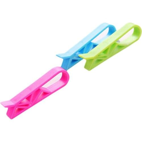 2Pcs Practical Trash Can Clips Plastic Fixed Garbage Bag Clip Fixed Waste Bin Bag Holder Rubbish Clamp Kitchen Accessories Items