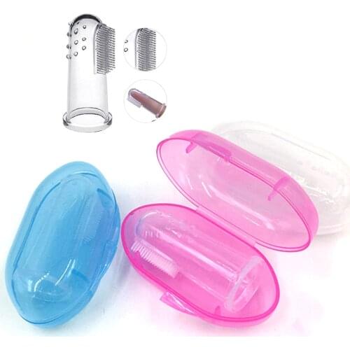 Pets Toothbrush Soft Silicone Cleaning Toothbrushes Dog Cat Bad Breath Dental Teeth Care Pet Supplies Puppy Kitten Finger Brush