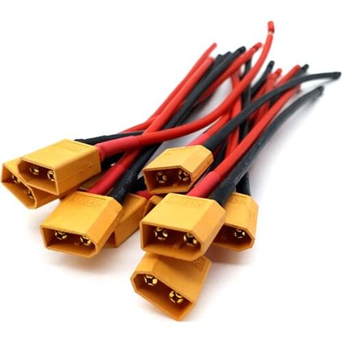 1Pair 14 AWG XT60 Battery Male and Female Connector Cable XT60 Wire