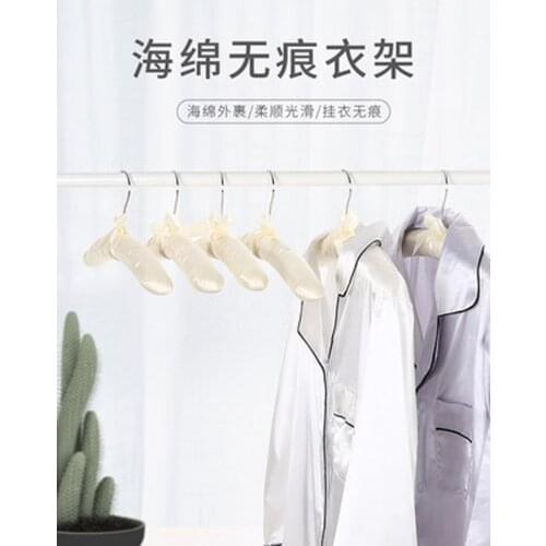 10pcs/lot Clothes Hangers Non-deformation Coat Hanging for Cashmere Overcoat Silk Dress Blouses