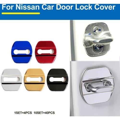 4pcs 40pcs Car Decoration Car Door Lock Covers Protecting For Rio Ceed Sportage Soul Cerato K2 k3 k5 Sorento Ven Accessory