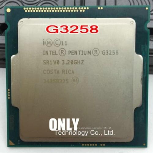 Free Shipping G3258 Dual Core 3.2GHz LGA 1150 TDP 53W 3MB Cache With HD Graphics Desktop CPU