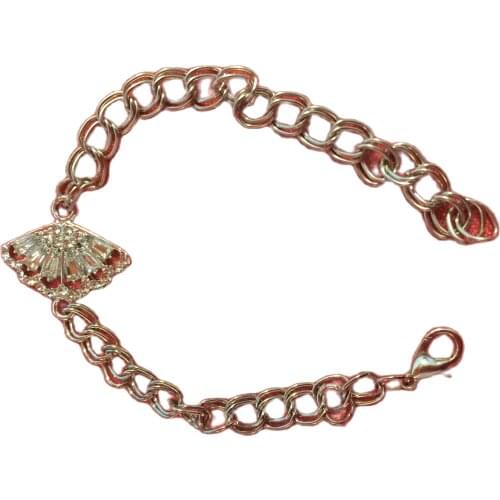 Bracelet Fashion Attractive Cubic Zirconia Shiny Double Design Chain Yelpaza Pattern Casual and Special Gift