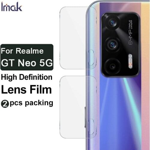 For Realme GT Neo 5G Glass Camera Protector IMAK High Definition Tempered Glass Lens Film for Realme GT Neo 5G