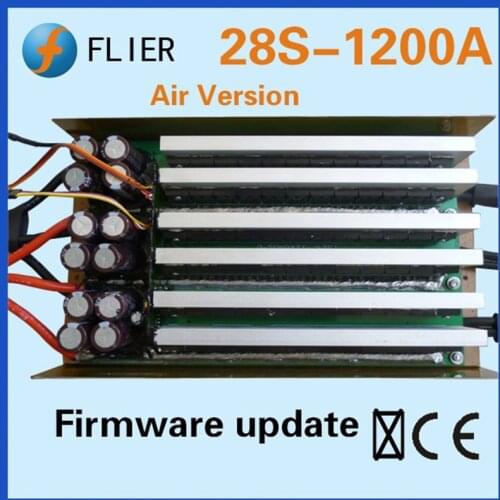 FATJAY FLIER 1200A ESC 3S-28S high voltage brushless speed controller with program box for RC Airplane Car electric motorcycle