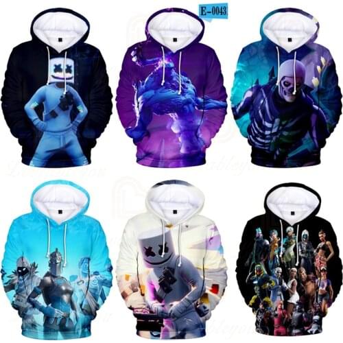 Fortnite Shoot Kids Hoodies Hero Battle Royale 3D Print Hoodie Sweatshirt Boys Girls Harajuku Cartoon Jacket Tops Teen Clothes