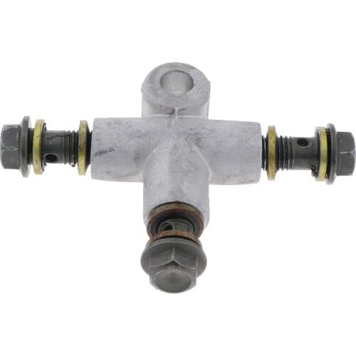 Hydraulic Brake Hose Pipe Tee Coupling & Fitting& Connector, Fit Motorcycle Dirt Bike ATV Brake System