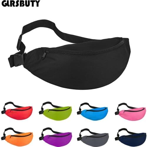 GLRSBUTY Waist Bag 2019 Women`s Belt Bag Female Fashion Fanny Pack Waterproof Chest Handbag Ladies Belly Hip Belt Bag Purse