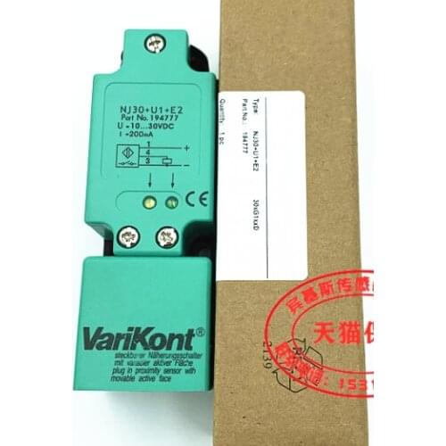 NJ30 + U1 + E NJ30 + U1 + E0 NJ30 + U1 + E2 inductive proximity switch sensor spot