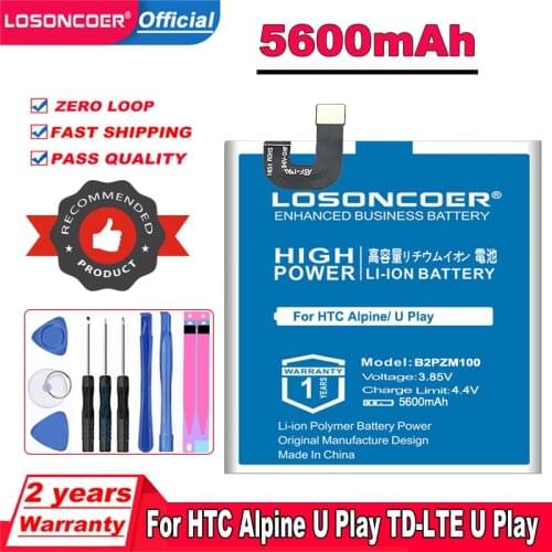 LOSONCOER Batteries For HTC U Play Phones China