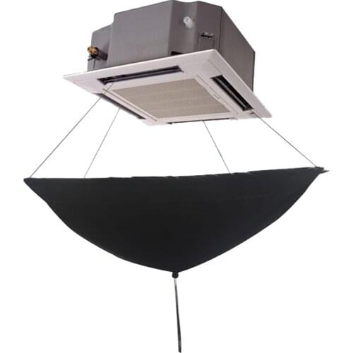 Reusable Air Conditioner Full Cleaning Washing Covers Ceiling Wall Mounted Air Conditioning Dust Waterproof Nylon Washing Cover