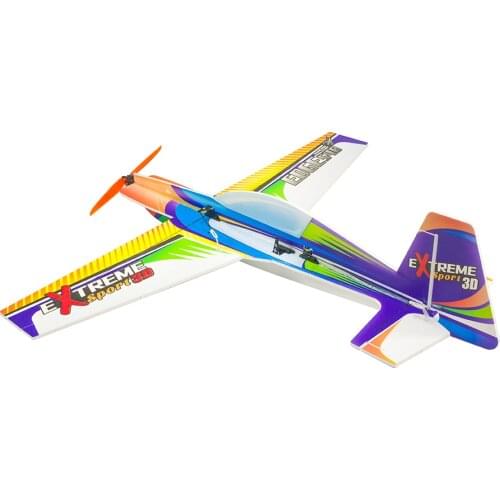 New 3D Flying Foam PP RC Plane EXtreme Sports 3D Airplane Model 710mm(28") Wingspan Kit Hobby Toy Lightest Indoor