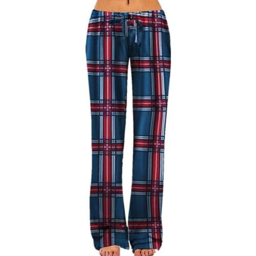 Fashionable Print Pants Harajuku High Waist Trousers Ladies Casual Loose Breathable Pant Chic WomenS Clothing Streetwear 2021