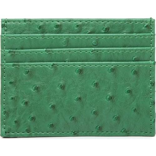 Fashion Leather ID Card Holder Alligator Snake Pattern Bank Credit Card Gift Box Multi Slot Slim Card Case