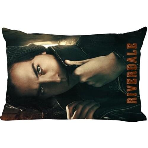 Riverdale TV Pillow Cover Bedroom Home Office Decorative Pillowcase Rectangle Zipper Pillow Cases Satin Fabric 10-10