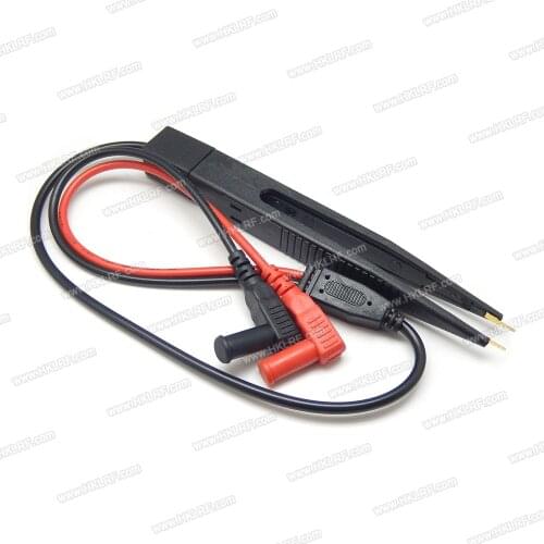 SMD Inductor Test Clip Forceps Probe Tweezers for Resistor Multimeter Capacitor LCR Electric Power Meter Probe Clip