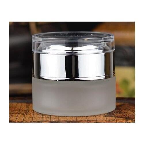 30g/ml Transparent empty cosmetic cream jar bottle Acrylic cream bottle cap/Sub bottle/cosmetics Bottle glass 200pcs/lot