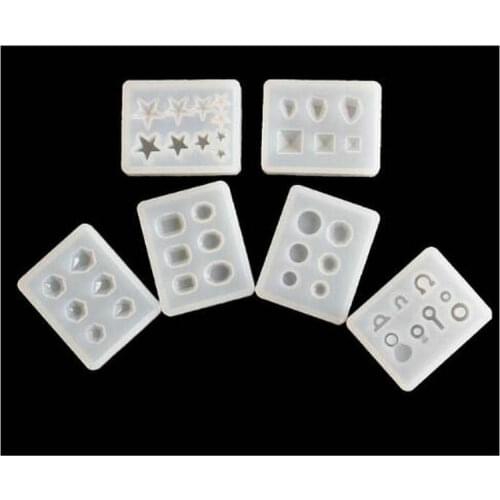 Earring Jewelry Pendant Accessories Silicone Mold DIY Handmade Epoxy Resin Charms Beads Mould Decoration Cabochon Craft Art