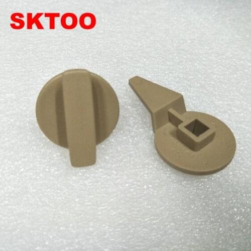 SKTOO For Volkswagen Touran Trunk clip trunk lock tail box triangle warning card bracket knob trim panel