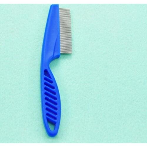 Dog Hair Comb Removed Flea Combs Stainless Steel Teeth Hair Brush Dog Grooming Brush For Dogs Cat Pet Accessories 2020 New