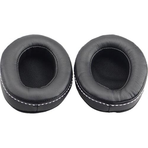 1 Pair Ergonomic Dust-proof Soft Protein Faux Feather Protective Earphone Cushions for DENON AH-D600