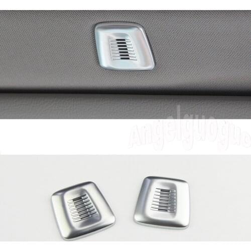 2pcs Car Roof Dome Microphone Cover Trim For BMW 1 3 4 5 6 X3 X5 Series F30 F32 F07 F10 F15 F12 F25